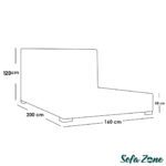 ⁦غرفة نوم مودرن بيج 5 قطع-szr04⁩ - الصورة ⁦2⁩