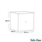 ⁦غرفة نوم خشب 5 قطع أبيض*بيج-szr05⁩ - الصورة ⁦4⁩