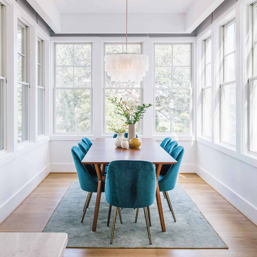 تصميمات غرف سفرة شيك - غرف سفره كامله مودرن حديثة