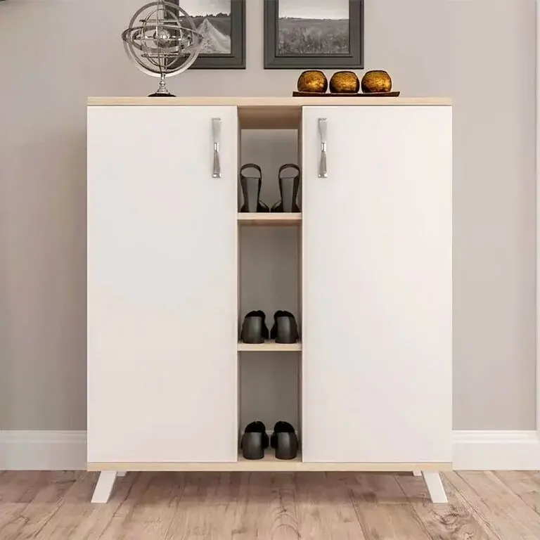 اشكال جزامات خشب مودرن عمليه وانيقه جزامة بيضاء بضلفتين