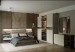 غرفه نوم كريستا 5 قطع-szr36